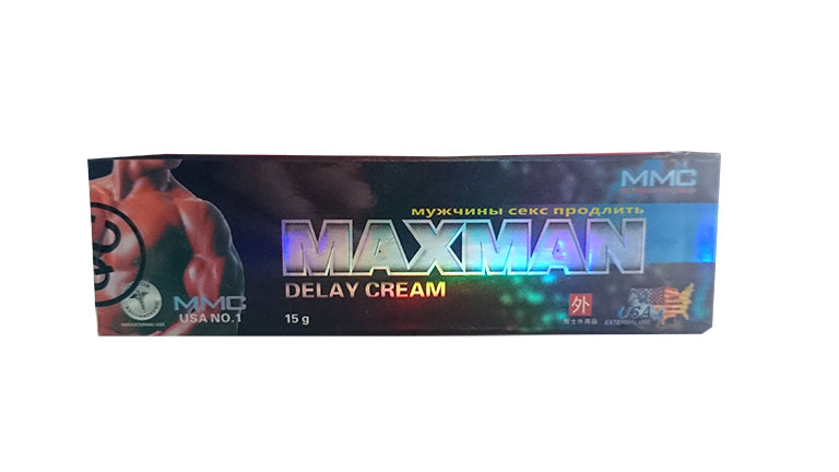 max man delay cream